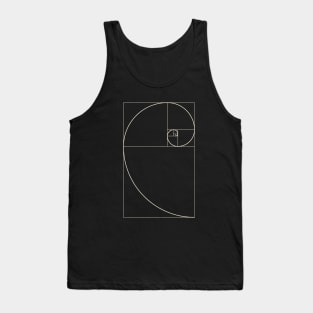 Golden Spiral and Ratio Science Tank Top